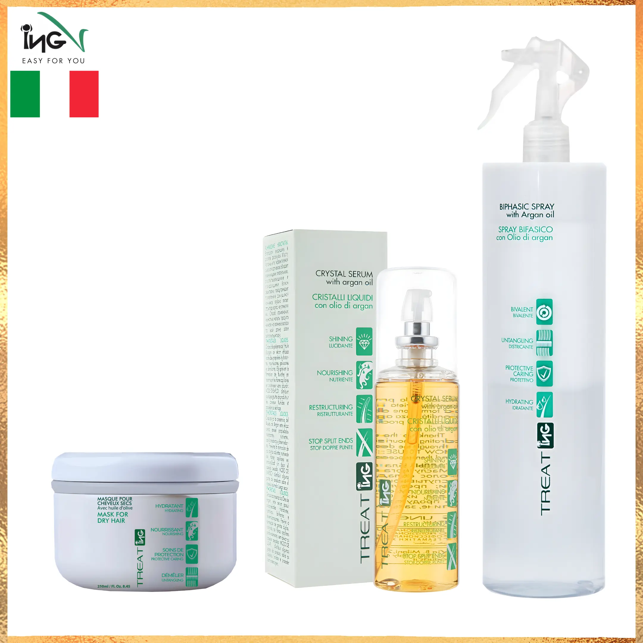 Pack Soin Capillaire N°2: Masque & Sérum & Primer