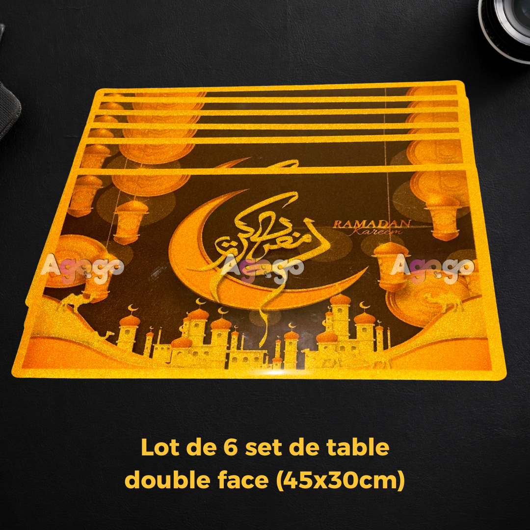 Lot de 6 set de table