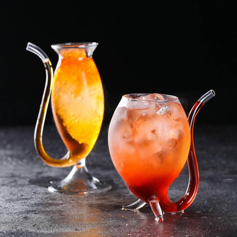 Verre a cocktail créatif