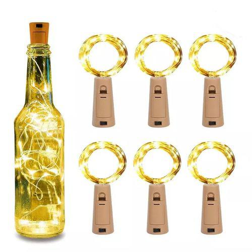 Yatirou  Guirlande lumineuse pour bouteille de vin -30 Led -3m