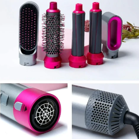Complete Styler Électrique 5 en 1 - Brosse Rotative Détachable 1000 W