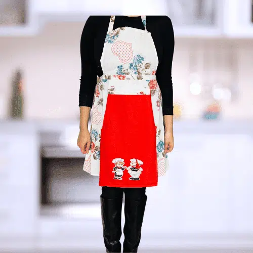 Tablier de cuisine 2en1 avec serviette BAMBO