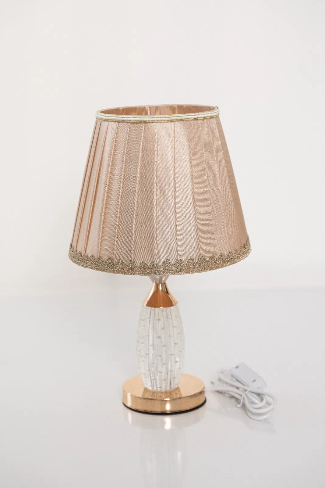 EC0004- Lampes de table Cristal ( 2 pièces )- REF T605