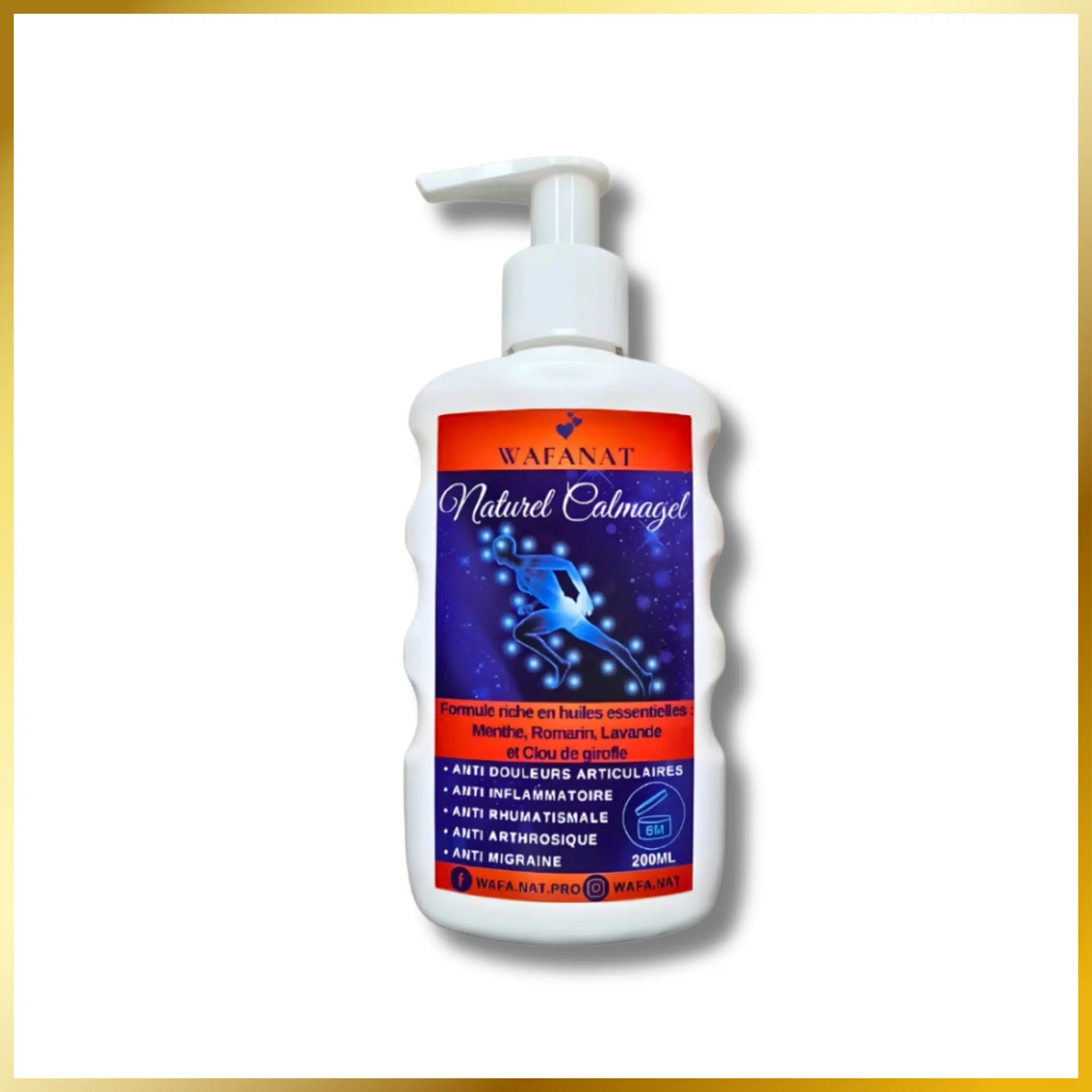 Calma Gel Naturel wafanat – Soulagement Douleurs & Relaxation