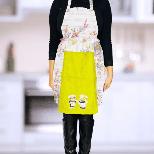 Tablier de cuisine 2en1 avec serviette BAMBO