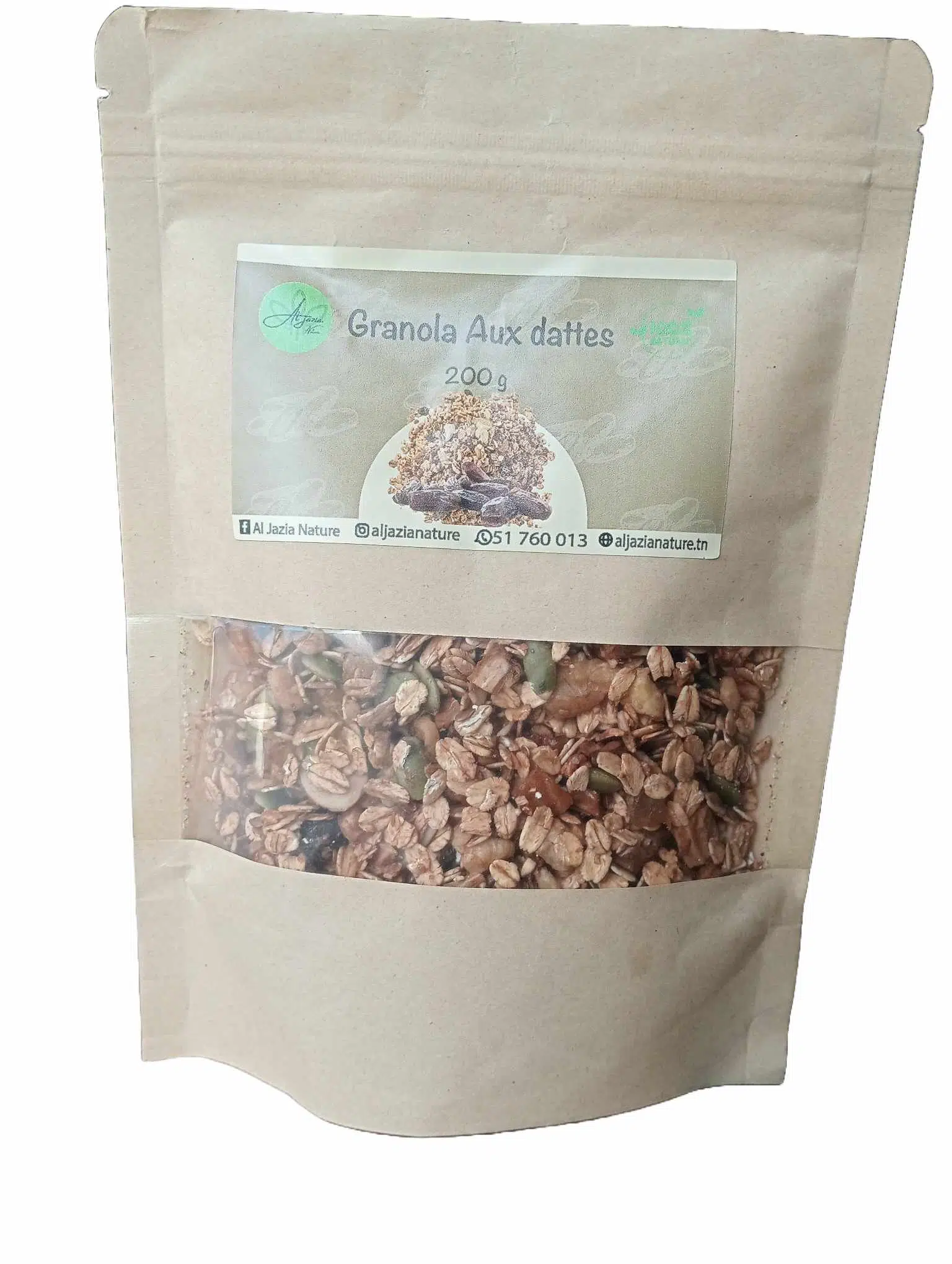 Granola aux dattes