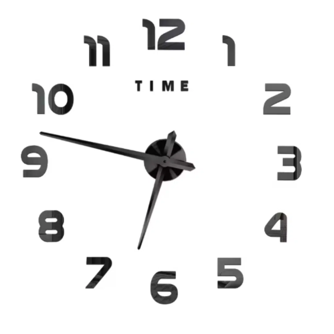 Horloge murale 3D
