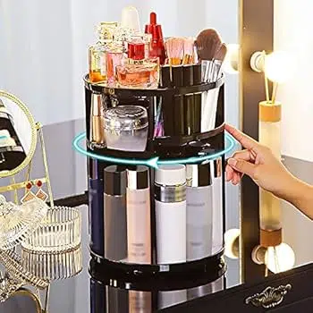 Organisateur De Maquillage Rotatif À 360 Degrés