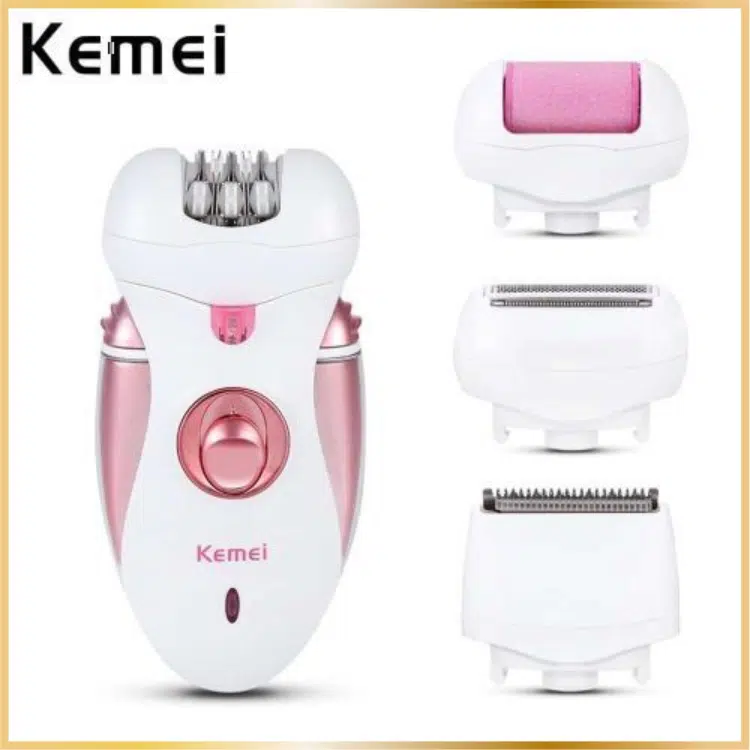 Épilateur Femmes Rasoir Électrique-Soins Pieds - Sans Fil - Kemei