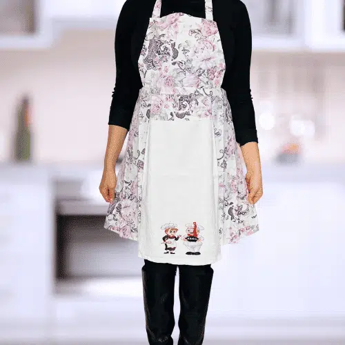 Tablier de cuisine 2en1 avec serviette BAMBO