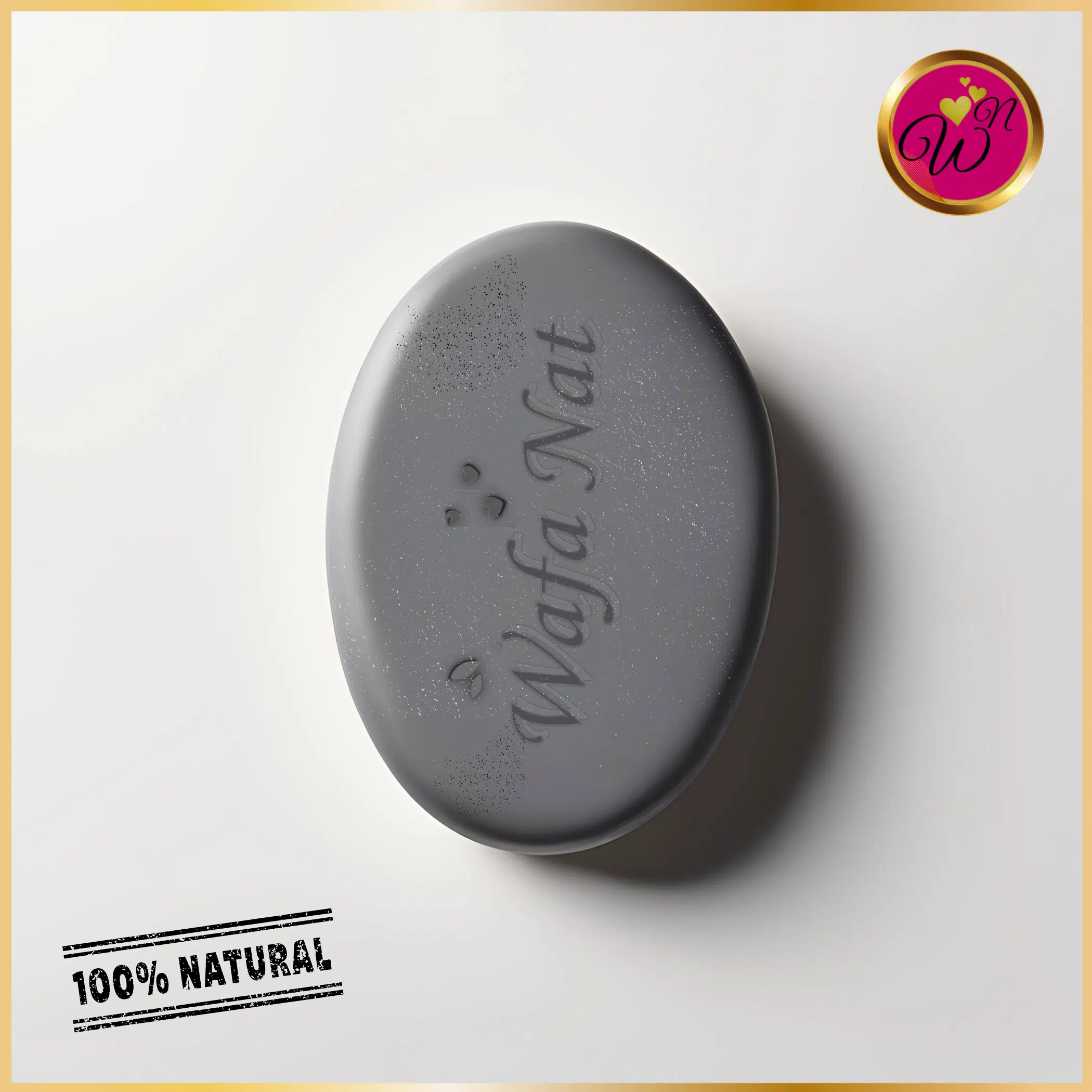Savon Solide au Charbon Actif wafanat– Votre Allié pour une Peau Éclatante