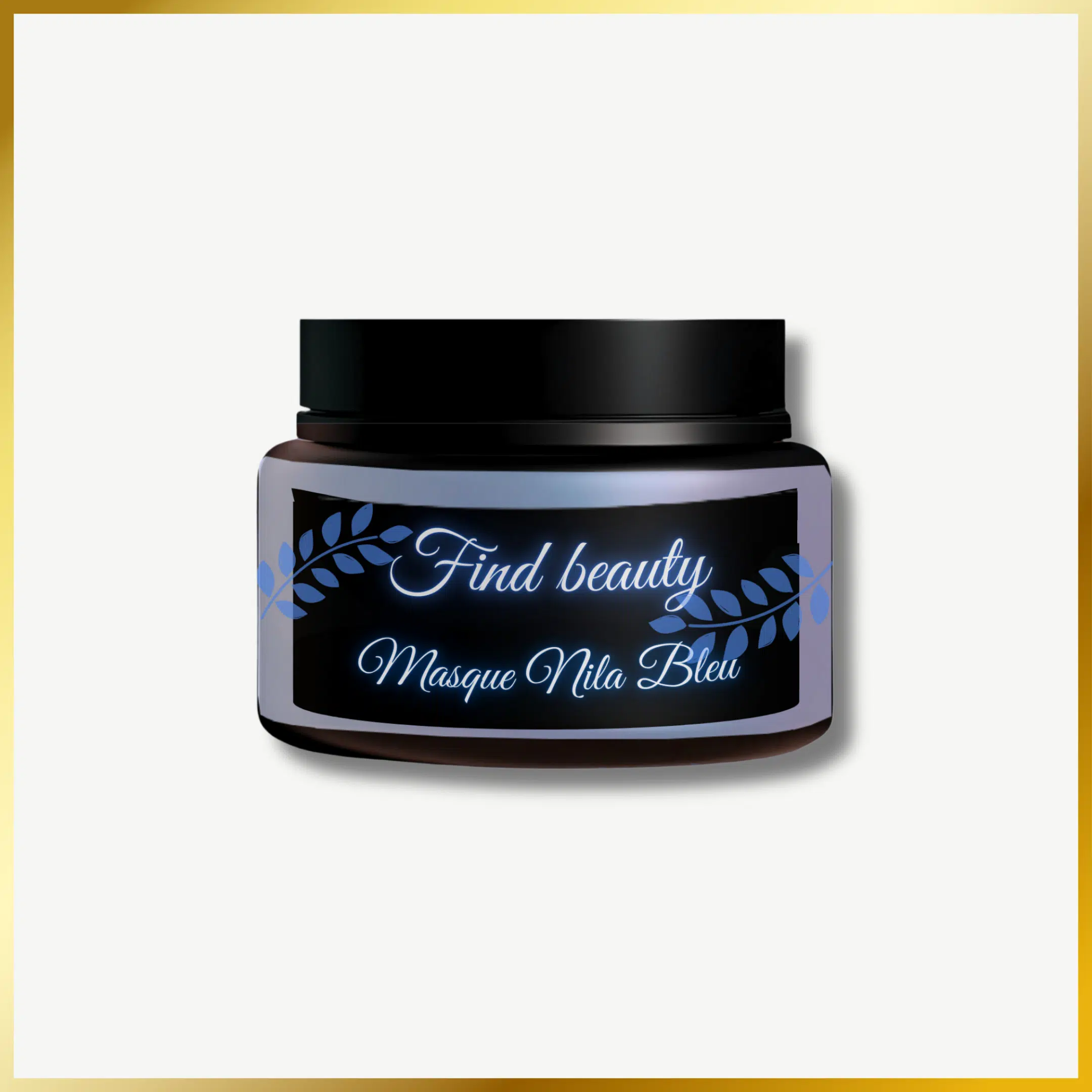 Masque Coup d’Éclat au Nila Bleu - Wafa Nat-  120 g