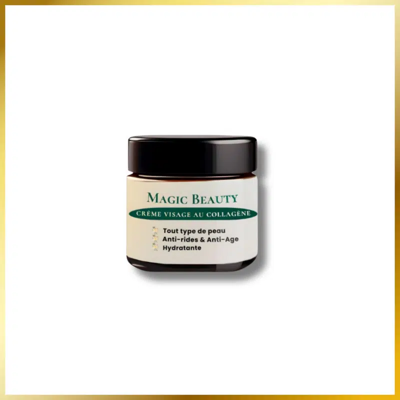 Crème Hydratante & Anti-rides au Collagène- 50 ml