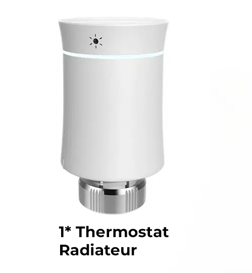 Thermostat intelligent pour radiateur, vanne de radiateur intelligente