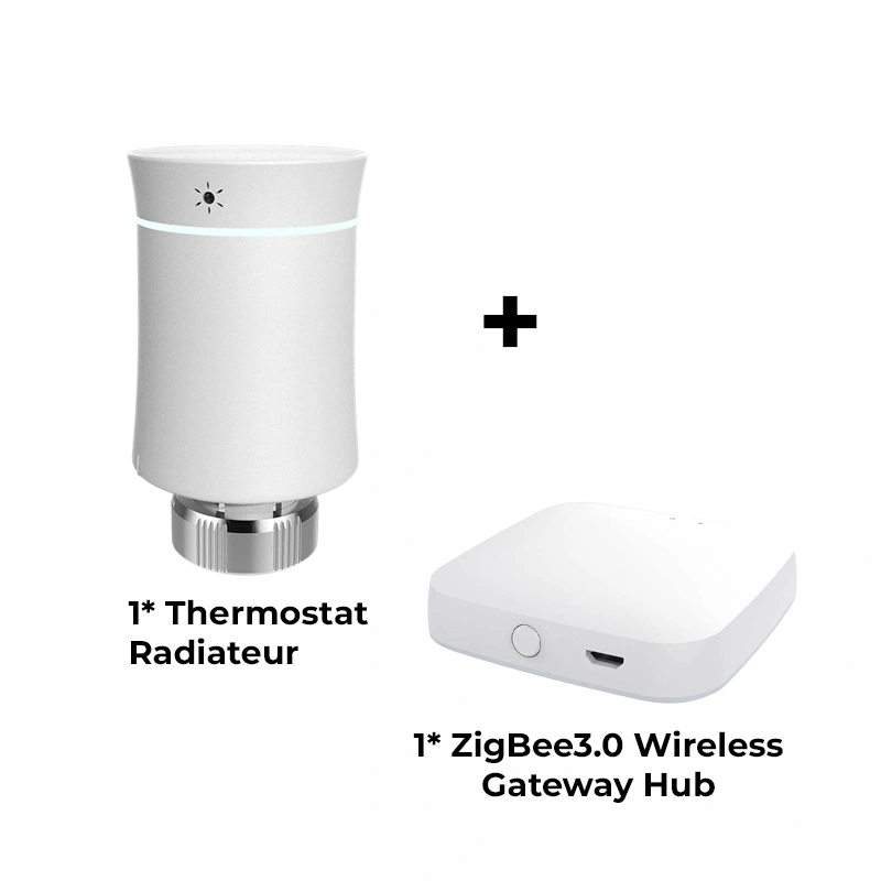 Thermostat intelligent pour radiateur, vanne de radiateur intelligente