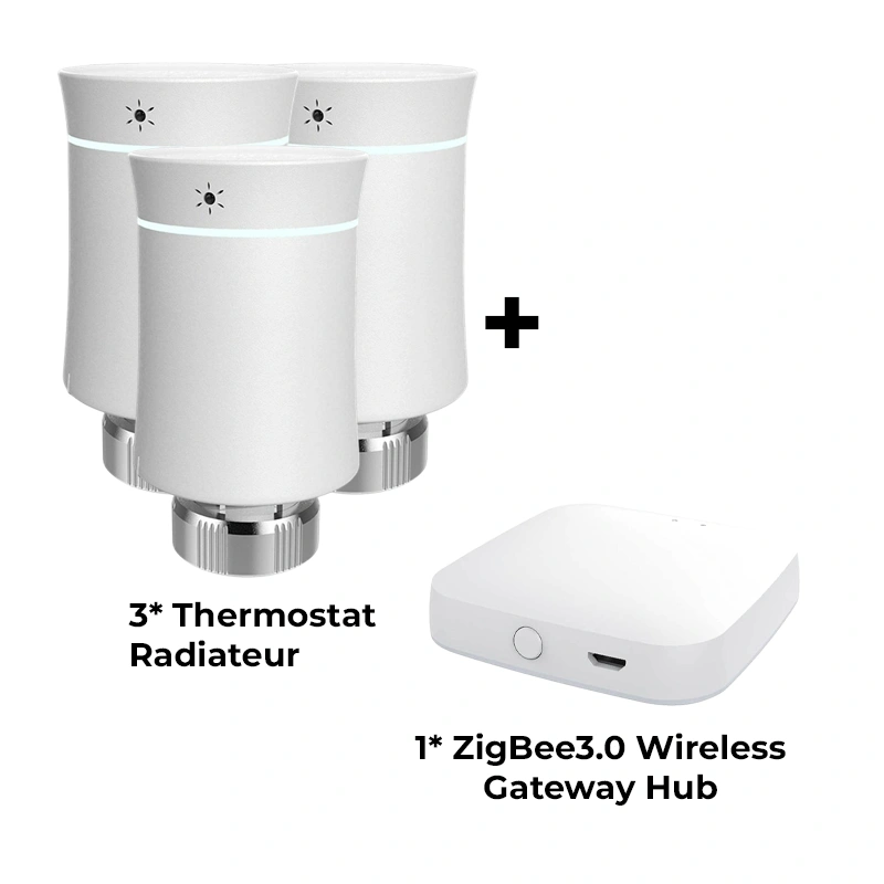 Thermostat intelligent pour radiateur, vanne de radiateur intelligente