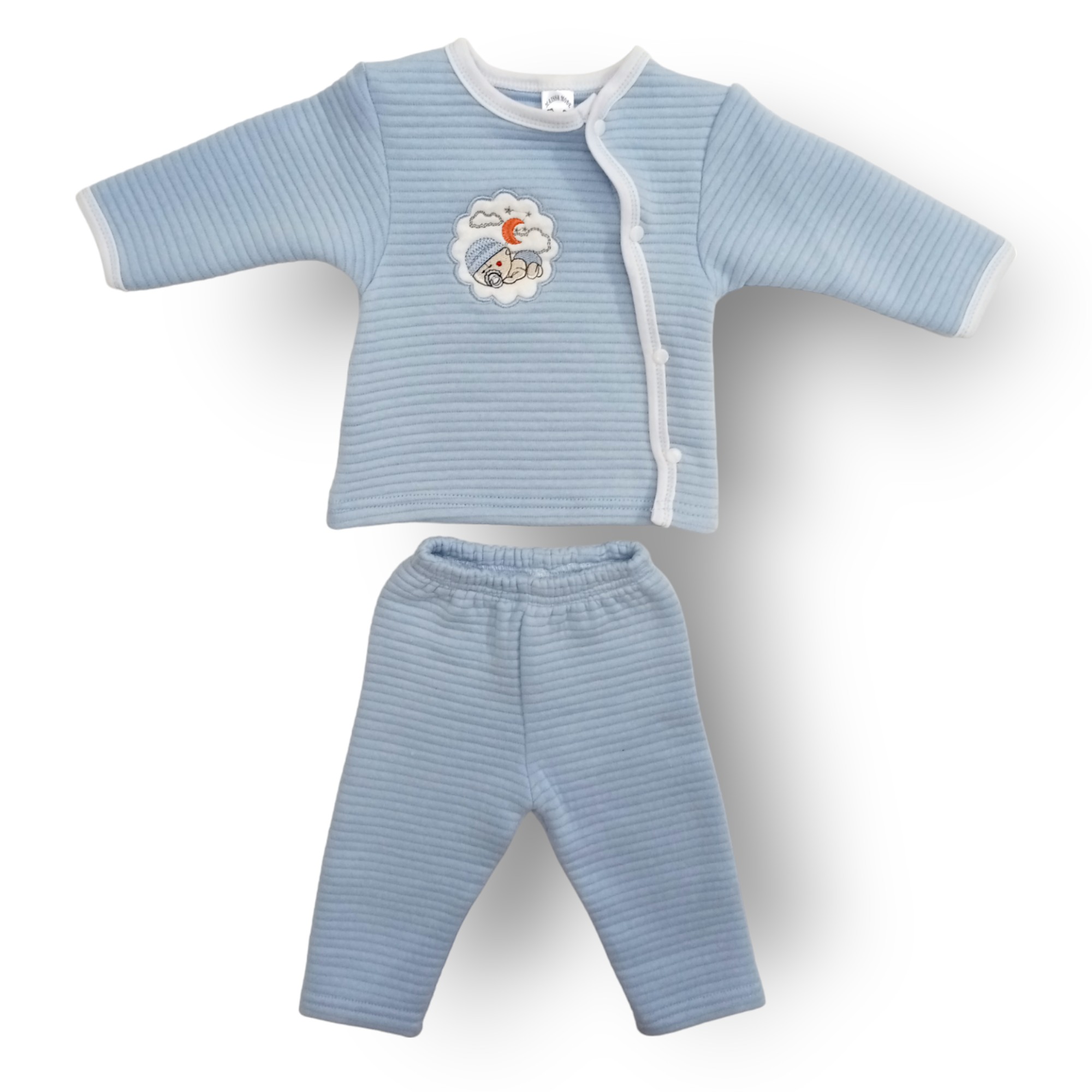Ensemble 2 pieces B b Ga on 6 12 mois Bleu