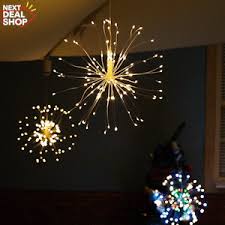 Sans Marque Lampes de feu d'artifice LED en Fil de cuivre avec 8 Modes à Piles  avec télécommande - à prix pas cher