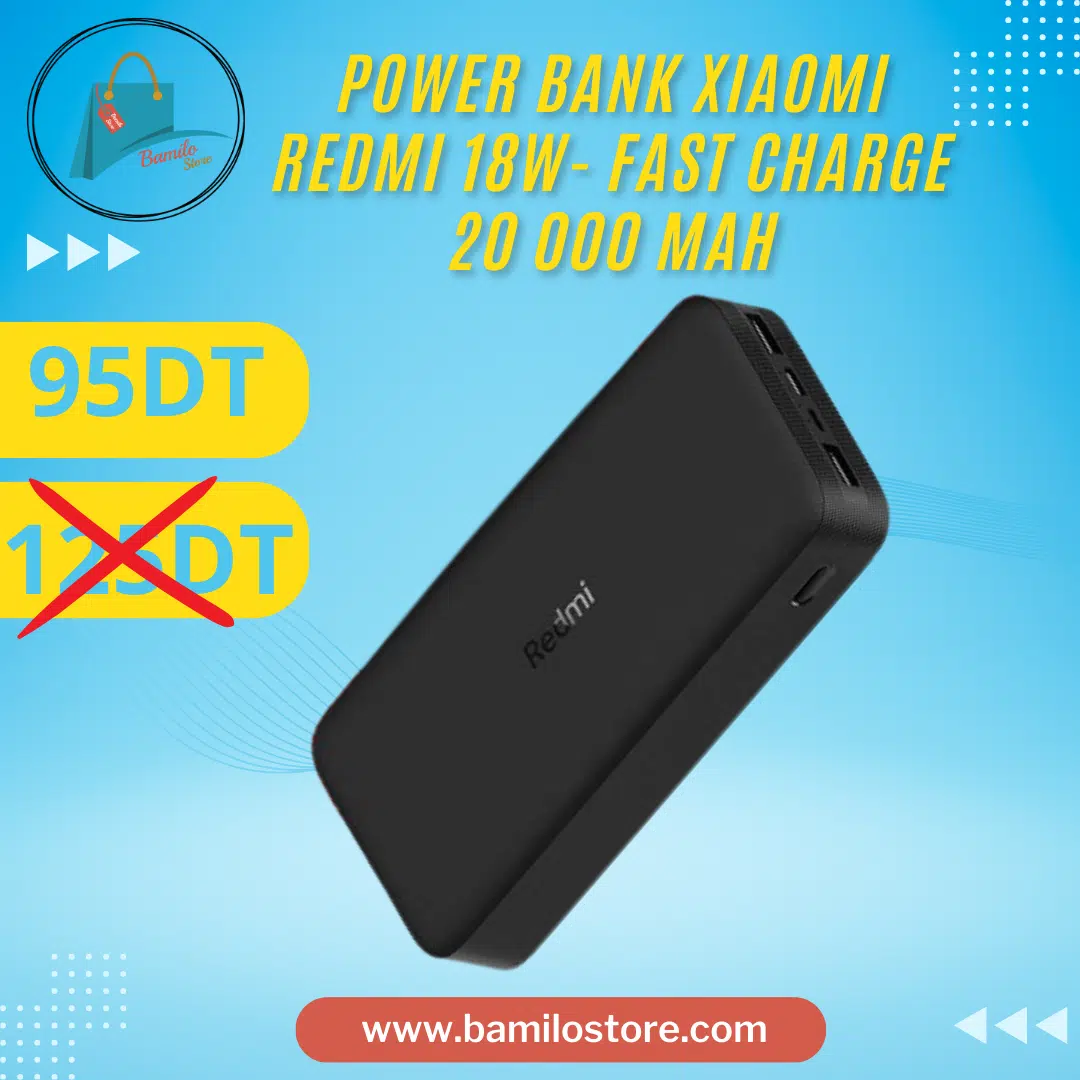 Power Bank Xiaomi Redmi 18W Fast Charge /20 000 mAh