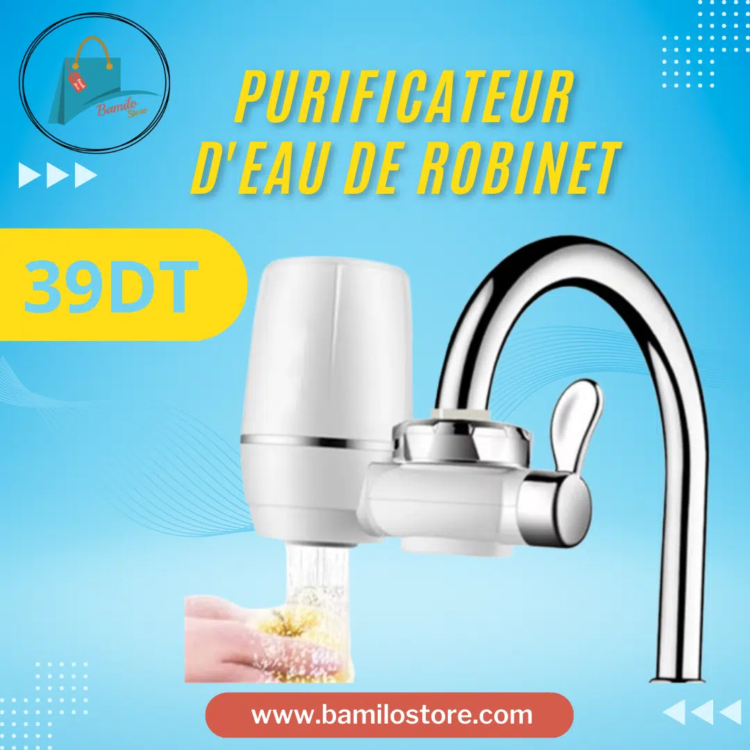 Purificateur d'eau de robinet - Nettoyage du robinet