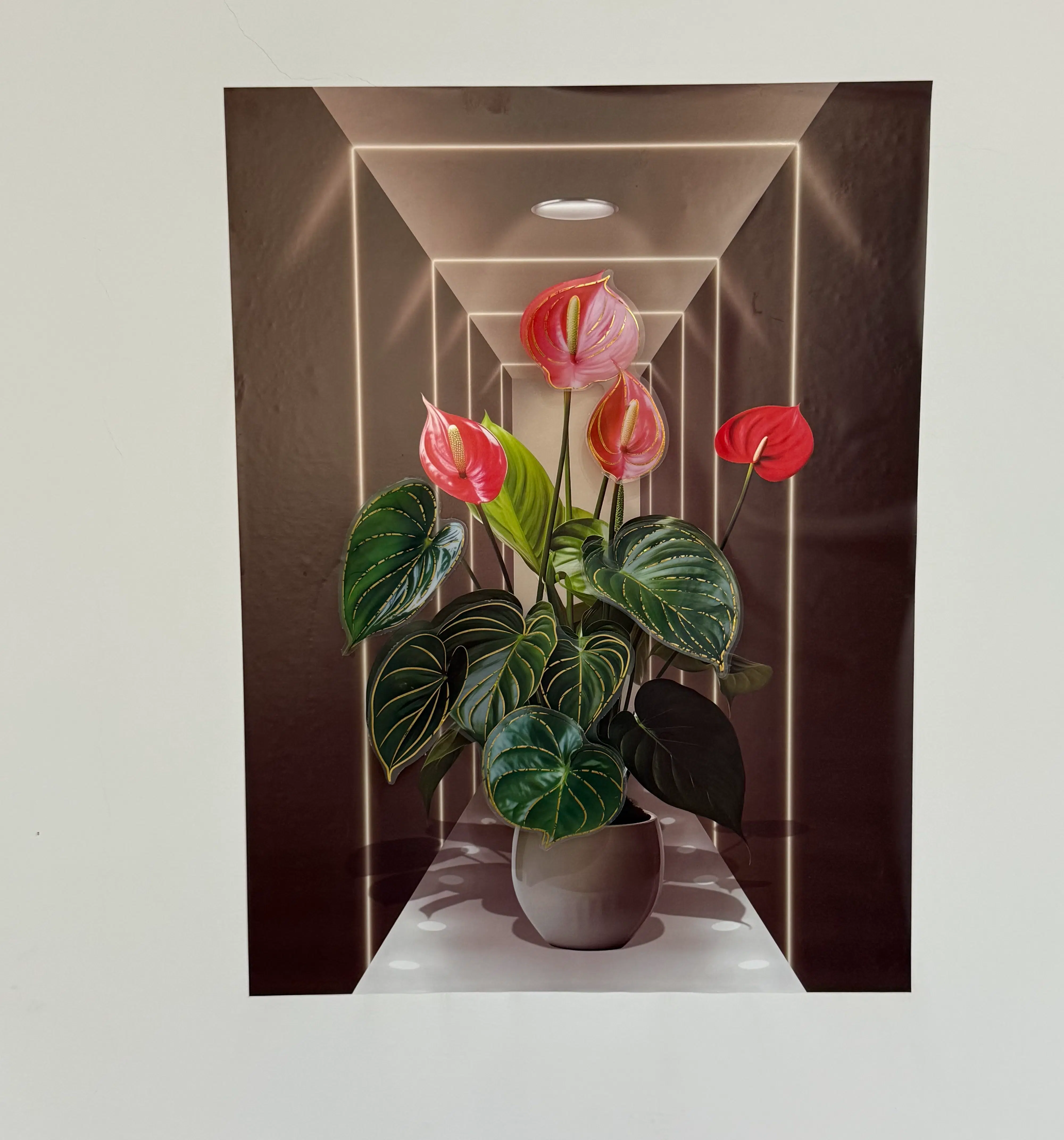 Autocollant cadre 3D