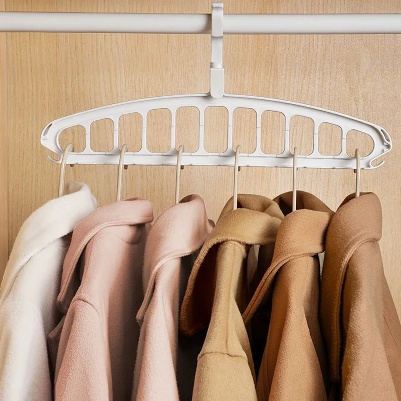 Cintre Multi-Ports en Plastique pour Vêtements