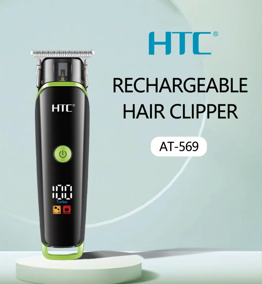 Tondeuse cheveux et barbe HTC AT 569 rechargeable
