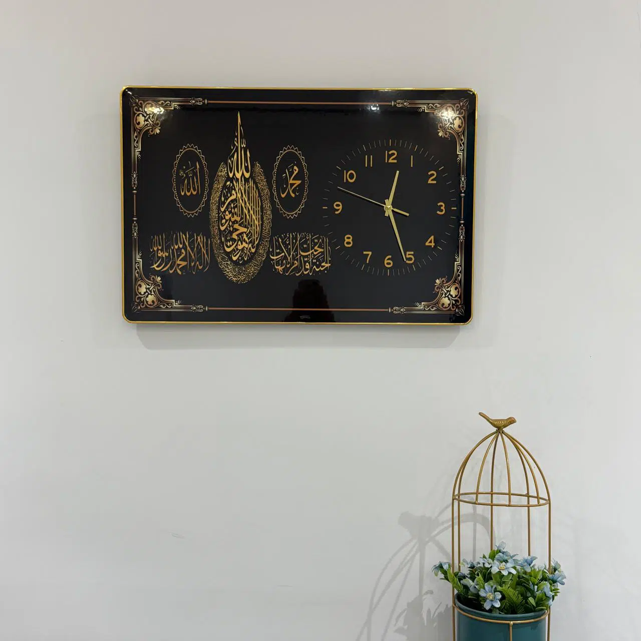 tableau horloge murale