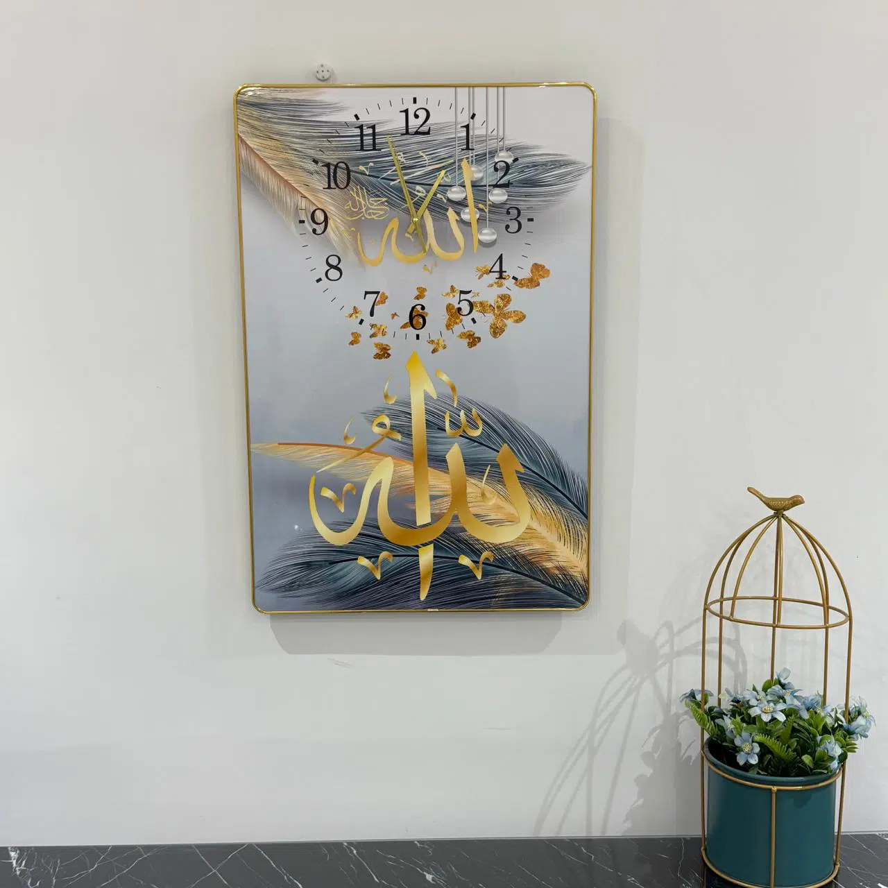 tableau horloge murale