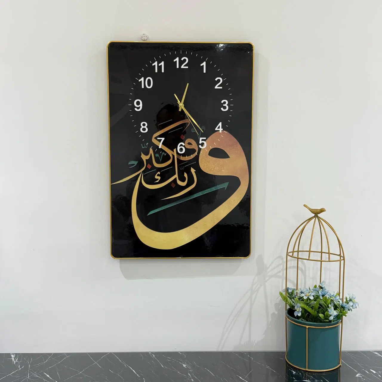 tableau horloge murale