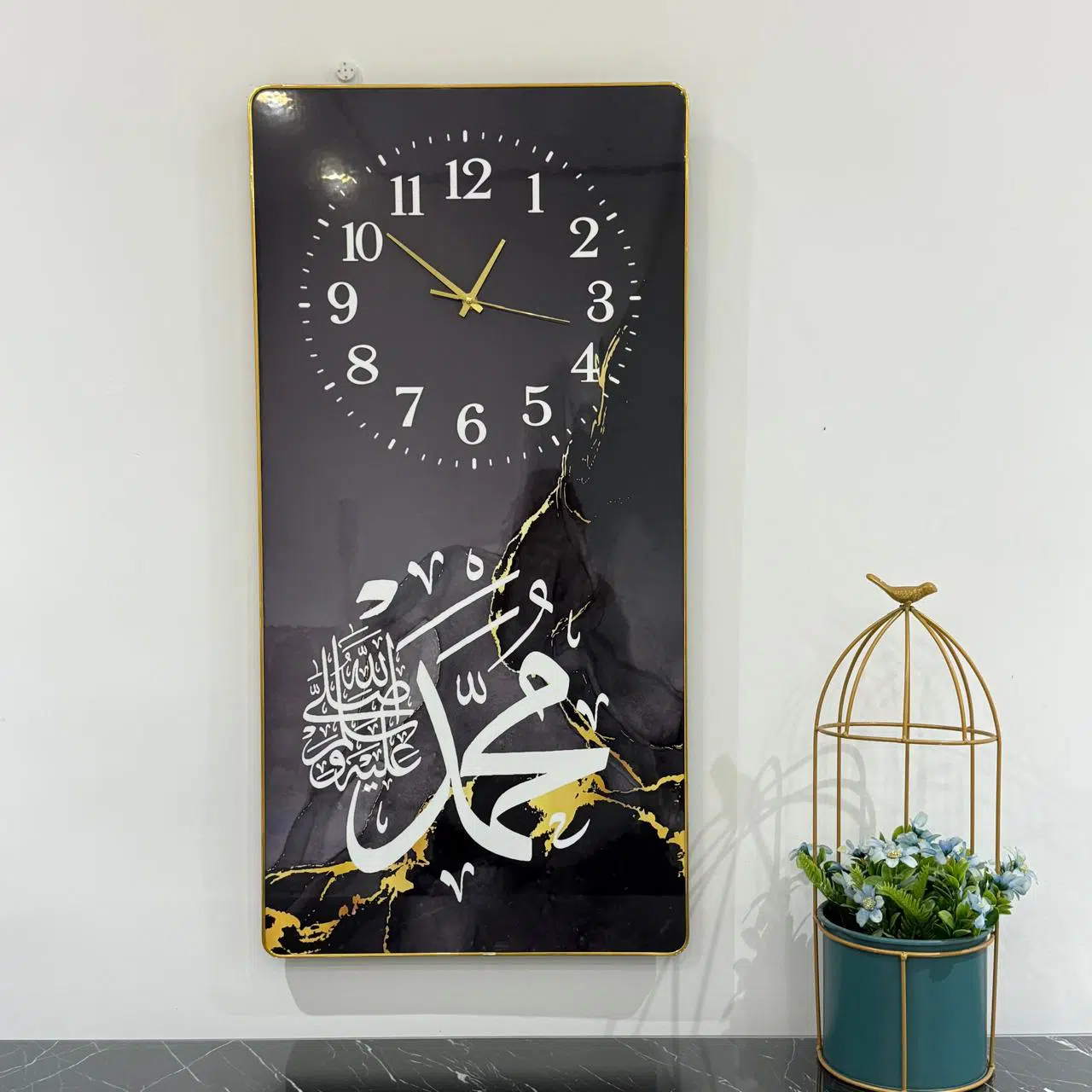 tableau horloge murale