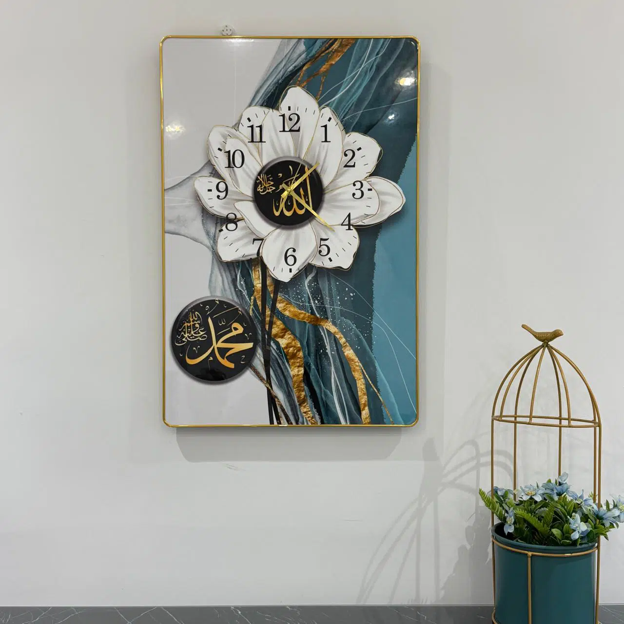tableau horloge murale