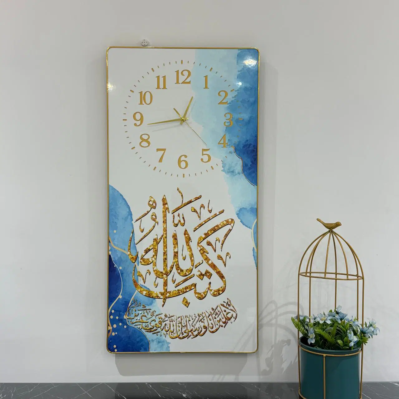 tableau horloge murale
