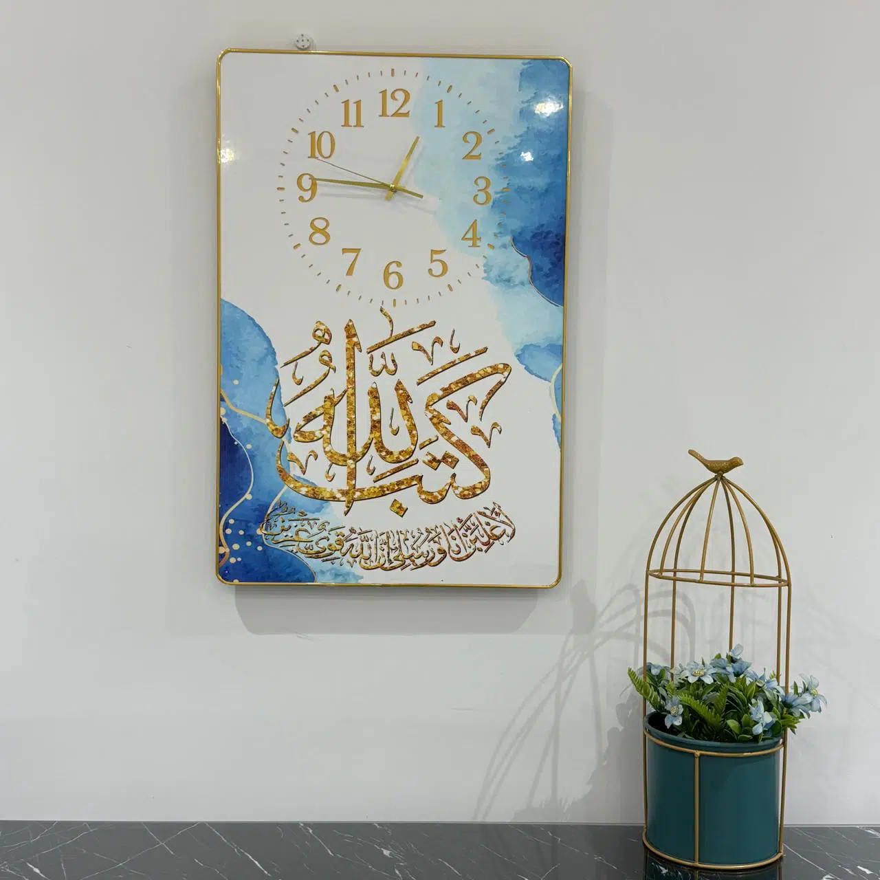 tableau horloge murale