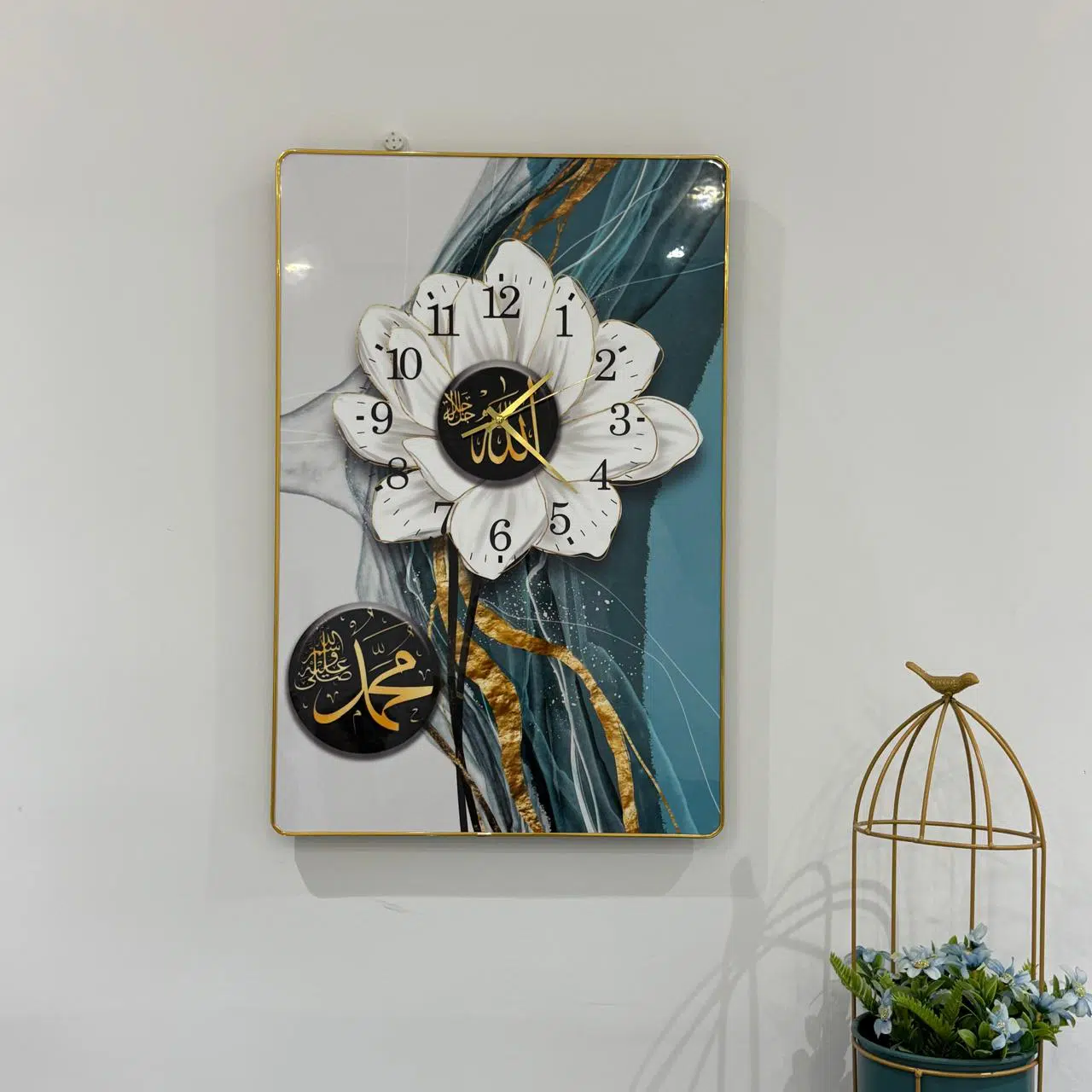 tableau horloge murale