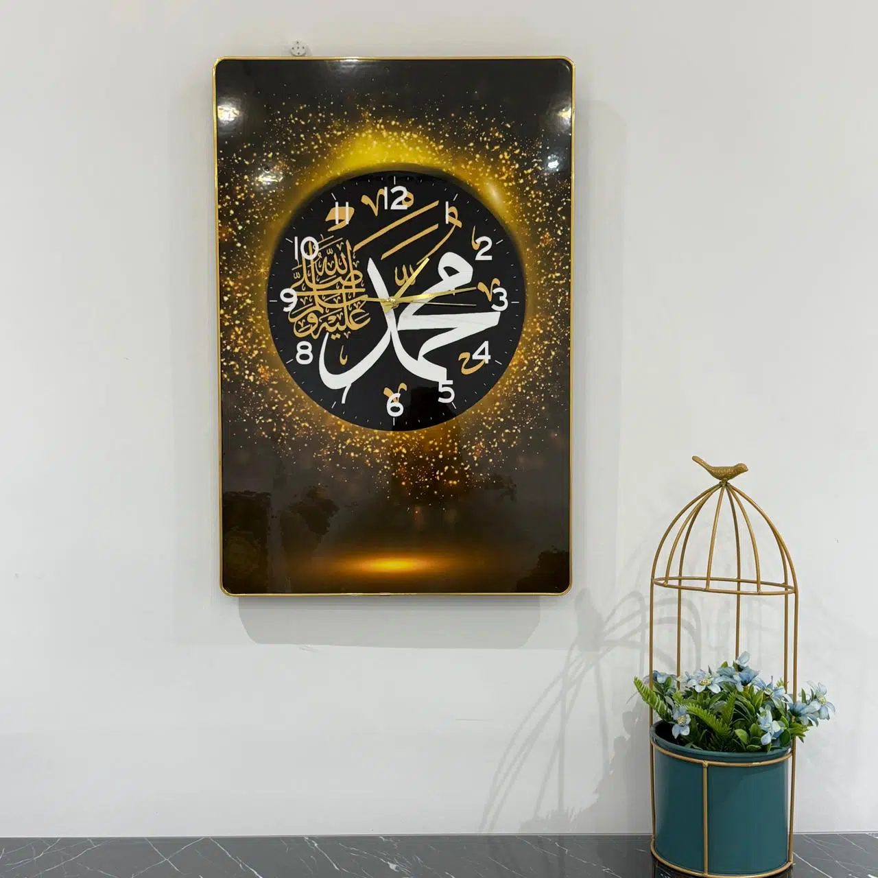 tableau horloge murale