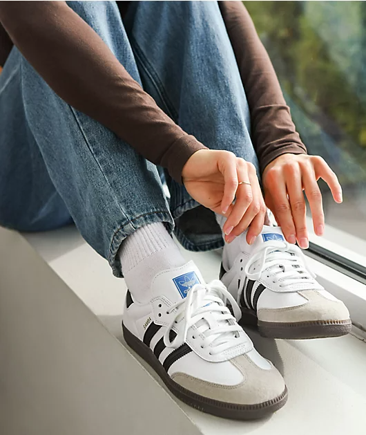 Les SAMBAS en cuir véritable