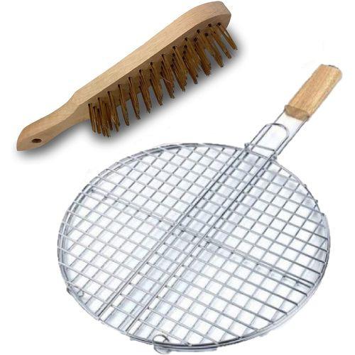 Brosse pour grille de barbecue