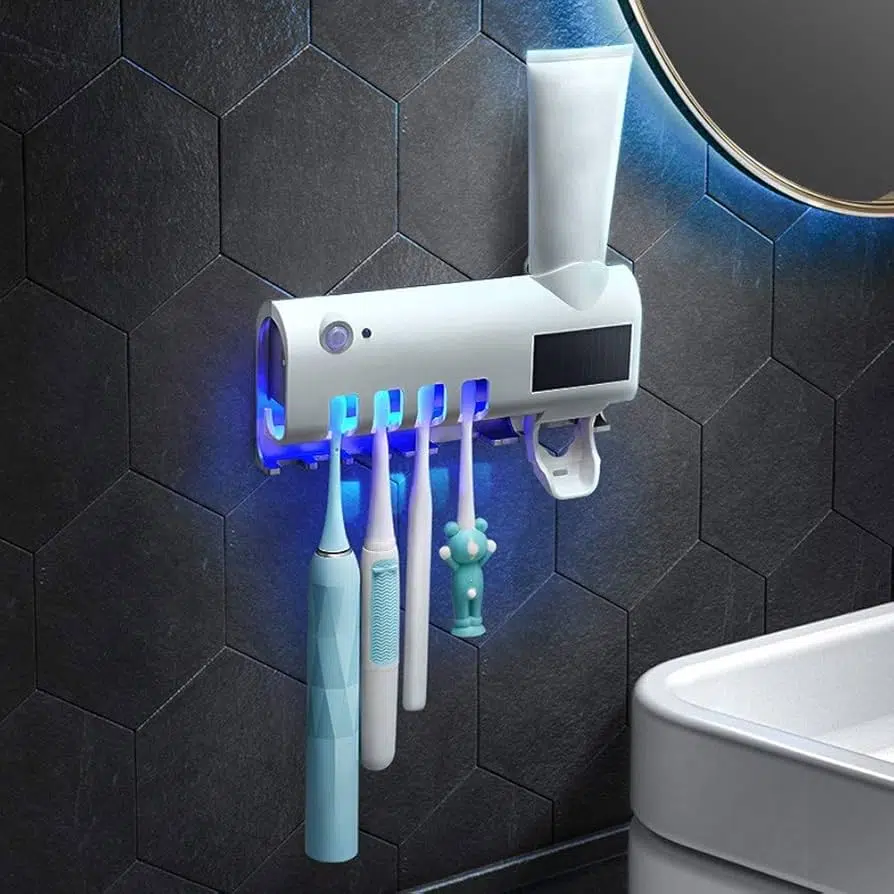 UV Automatic Toothpaste Sterilizer Intelligent Energy Toothpaste Brush Holder