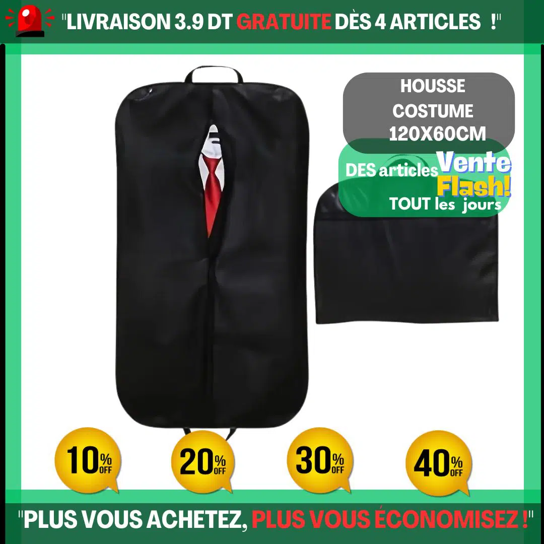 Housse de Protection pour Costume